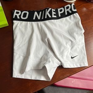 Medium Nike white spandex